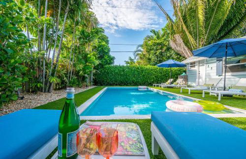 Blue Water Bungalow - Chic Palm Beach Vibes - Foto 46
