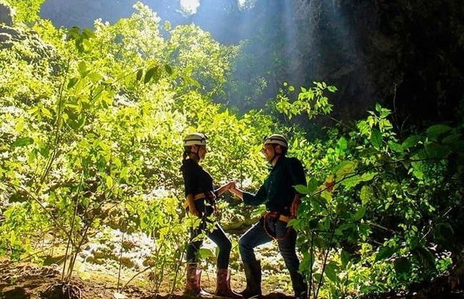 Descente en rappel dans la Sima del Cielo - Photo 8