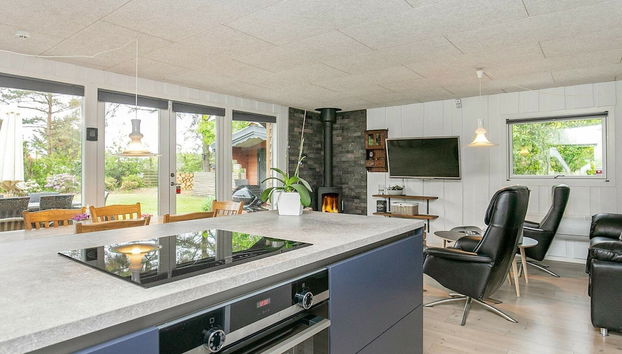 6 Person Holiday Home in Blavand - Foto 3, Cocina privada