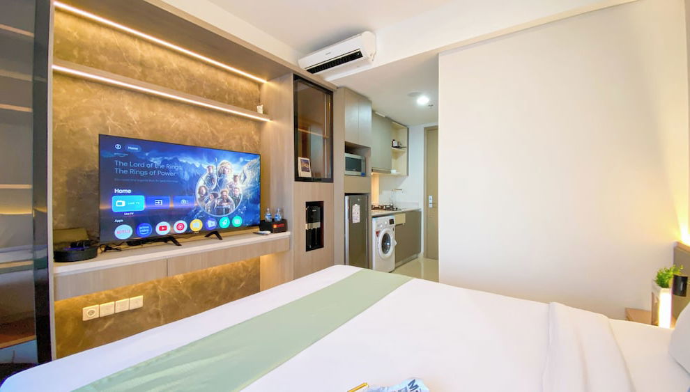 Warm And Cozy Studio Apartment At Gold Coast - Foto 1, Imagen principal