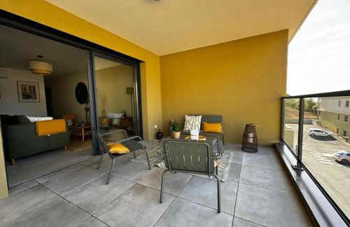 Bel appartement T3 vue mer 5 min des plages à pied - Foto 9