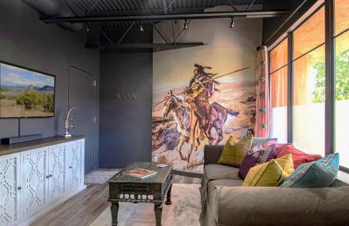 Designer Loft at the Santa Fe Plaza Spacious 520 Sq Ft, King Bed - Foto 1