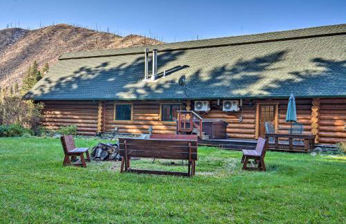 Custom Bitterroot Valley Cabin with Hot Tub and Views! - Foto 32