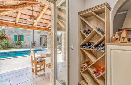 Rustic villa Kata with outdoor pool in Sveti Lovrec - Foto 28