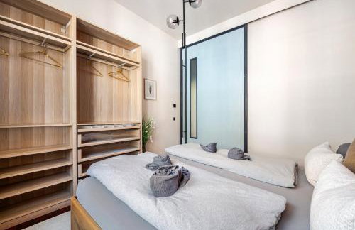 EDLER WOHNRAUM Design-Loft im Graphischen Viertel 2 Schlafzimmer mit Balkon, Miele-Kaffeevollautomat, Miele-Weinkühler, Klima, Lift, Tiefgarage & WLAN 266 Mbps - Foto 37