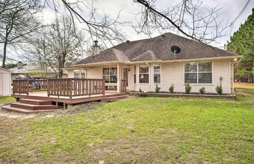 Family Alba Home w/ Boat Dock on Lake Fork! - Foto 26