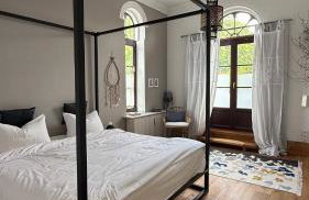 Historisch Ferienwohnung Smukkegård im modernen Ambiente mit Balkon nahe St Peter Ording und der Nordsee - Foto 1