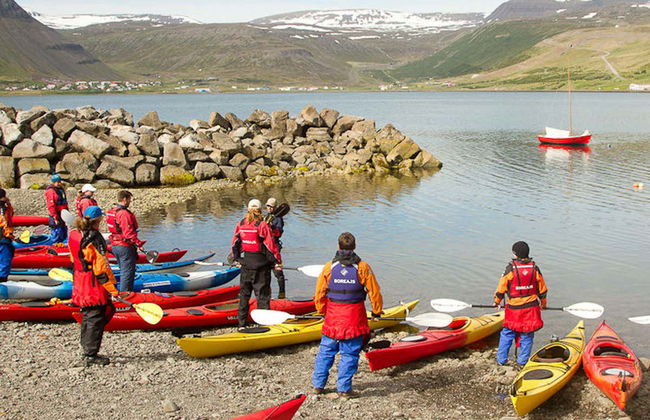 Tour de caiaque pela baía de Isafjordur - Foto 3