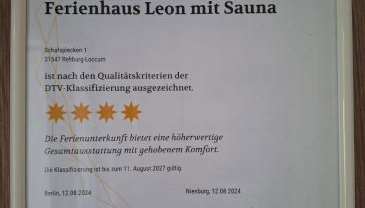 Ferienhaus Leon mit Sauna - Foto 2