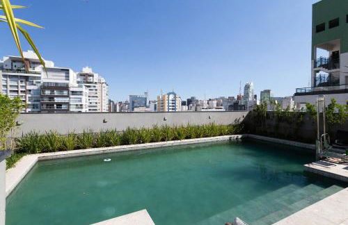 Condomínio Belint Bela Cintra - Studios por temporada - Foto 46