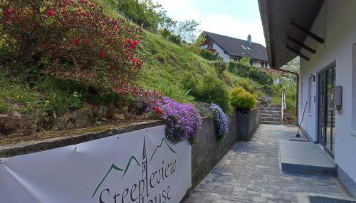 Steepleview House, Schwarzwaldblick Apartment - spacious & peaceful - Foto 4, Garden view