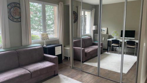 Porte Maillot-Charming and calm studio at Neuilly - Foto 5