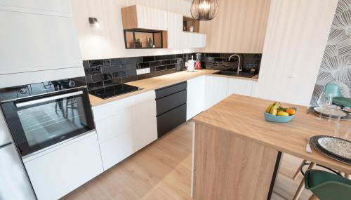 Elégant Appartement 2 chambres bord de mer par Groom - Foto 3, stove, dishwasher, toaster