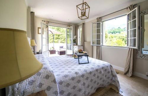 Spacious villa in Tourrettes-sur-Loup with Private Lake access Sleep 16 - Foto 26