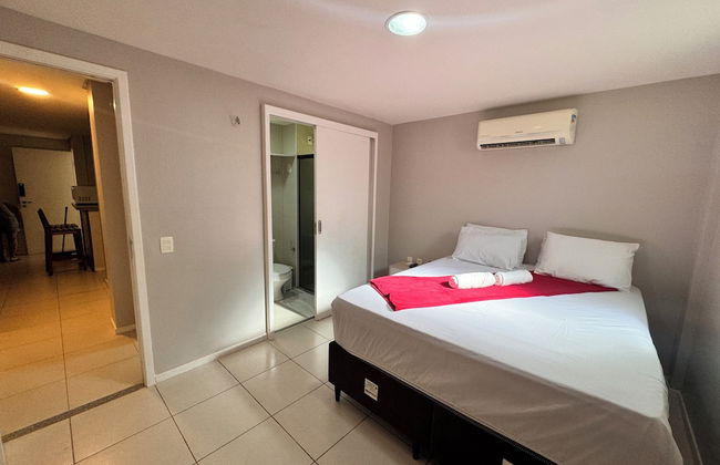 GranSol, Terreo, Pé na areia, 03 qtos, 08 hóspedes, a 600m do B PARK - Photo 6