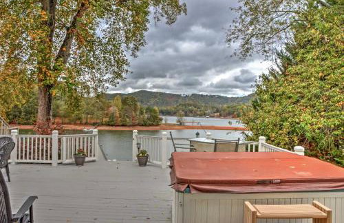 Lakefront Hiawassee Home with Boat Dock and Hot Tub! - Foto 21