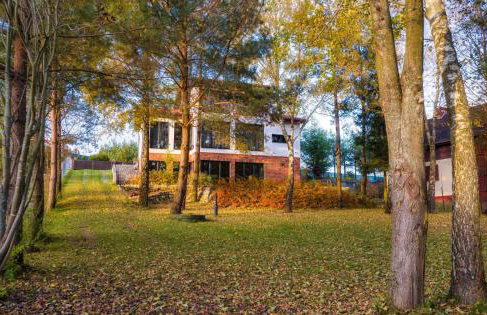 Nowoczesny dom nad jeziorem Zarybinek-Mazury Rybno, z własnym dostępem do linii brzegowej oraz łódką - Foto 54