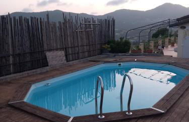 sea view - private pool overlooking the sea - Foto 13