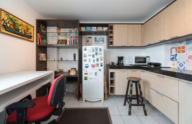 Ótimo Flat Bairro da Jaqueira Recife até 3 pessoas O Coração Verde da Cidade PBO902 - Foto 16