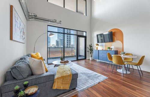 Spacious 2 Bed 2 Ensuite Bath Loft in Atlantic Station - Foto 3