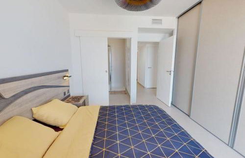 Spendide appartement tout confort, Résidence Archipel T4 en bord de plage, avec grande terrasse aménagée,spa et parking privé - Foto 11