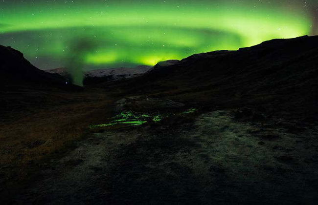 Northern Lights Experience at Reykjadalur River Hot Springs - Photo 8