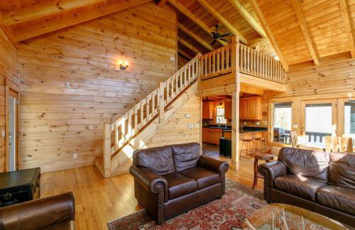 Unique Mountain Cabin Retreat with Hot Tub and View - Foto 13