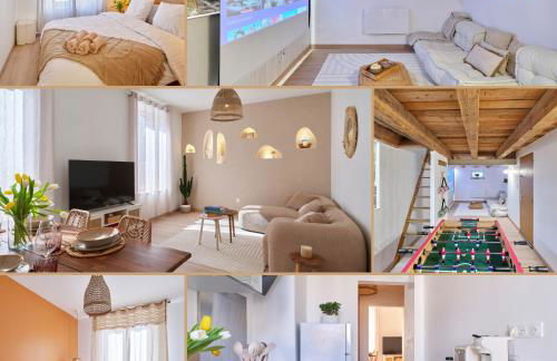 2BR Apartment near Colmar Centre - Boho Style, Hidden Room, Free Parking - Foto 11