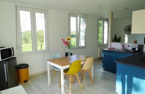 Appartemt Indépendant- Paysage Verdoyant- Piscine - Foto 4