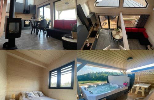 Osada Skoczkowo komfortowe domki z prywatnymi wannami hot-tub nad jeziorem- sauna- balia- prywatny staw wędkarski - Foto 5