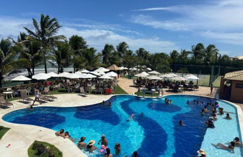 Flat Guarajuba - 3 quartos 2 andar à Beira Mar - pé areia - governança com arrumadeira e Wi Fi inclusos - Foto 22