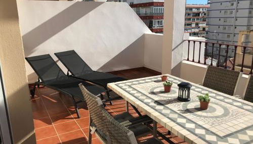 Ático con vistas cerca del mar - Penthouse - parking - terraza - Photo 4, sunbed