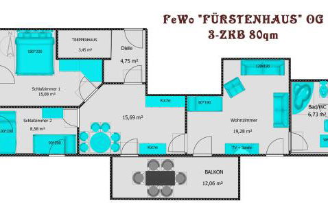 "FÜRSTENHAUS" OG Hofgeismar-Zentrum! - Foto 2