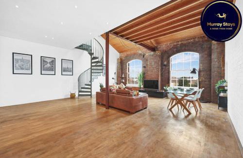 Large Industrial Style 2 Bedroom Apartment Short Term Rental & Flexible Renting Canary Wharf With Free WiFi - Foto 9