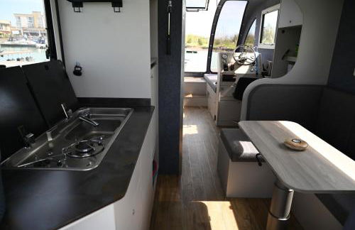 Wohnen auf der Marina Lagovida, Hausboot mit Sonnenterrassen auf 20 qm - Foto 10