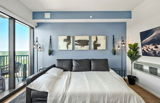 High-rise Apt Raleigh Free Parking Sunset View 2 - Foto 10