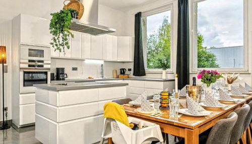 Scandi Loft für bis zu 12, Whirlpool, Sauna, Gaming, Nordstadt - Foto 2, stove