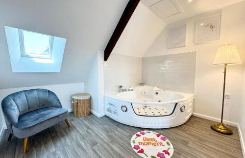 L’instant rose - Cocon fleuri avec jacuzzi - Foto 11