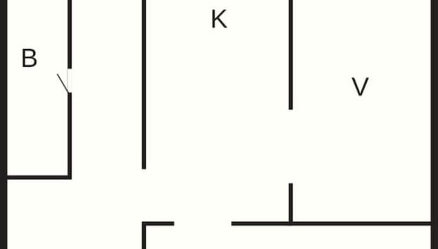 4 Person Holiday Home in Albaek - Foto 4, Plano