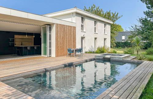 Villa calme avec piscine et spa à Mérignac Proche hôpital tram et parc d activité - Foto 28