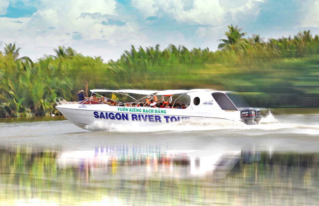 Excursión a los túneles de Cu Chi en lancha rápida - Foto 2