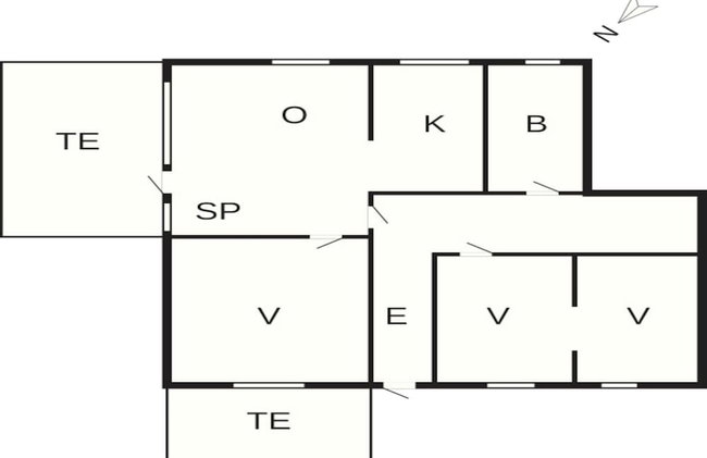 4 Star Holiday Home in Allinge - Foto 11
