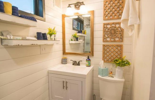 Yellow Blue Elegant Container Tiny House - Foto 11