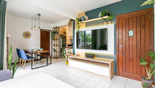 Apartamento TOP no Novo Campeche, completo, luminoso, a 50 m da praia - Foto 3