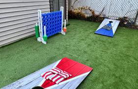 Cozy Stay with Games, 15 min to NYC, Private Backyard - Sleeps 6 - NEAR METLIFE STADIUM - Foto 5