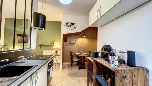 Studio LA RECYCLERIE - Maison 1911 - confort & prestige - Foto 2, stove, dishwasher, pet friendly, toaster, minibar