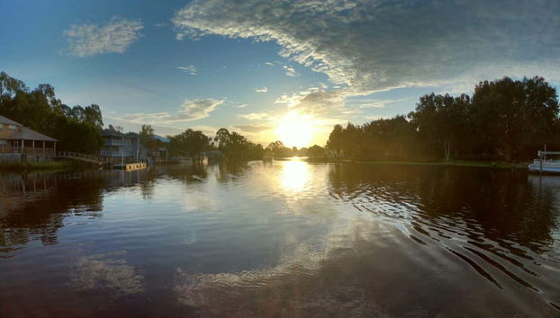 Tramonto sul Crystal River