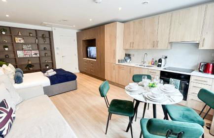 3-Bedroom with Balcony and Studio Apartments in St Johns Wood near Marylebone & Regents Park by NourNest Apartments - Foto 46