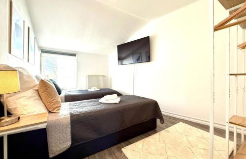 TT Living Apartments Rellingen I 1 & 2 Schlafzimmer I Küche I Spülmaschine I Parkplatz - Foto 41