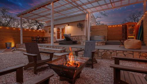 Secluded Luxury Couples cabin Sauna Pool - Foto 2